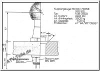 Kugelkopf 26mm, verzinkt, mit Tv