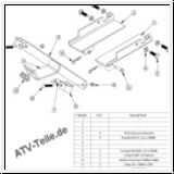 Anbausatz fr Schneeschild, Suzuki, von Cycle Country