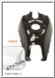 Gas Tank Cover white fr Yamaha YFZ450